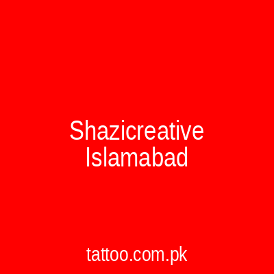Shazicreative tattoo Rawalpindi